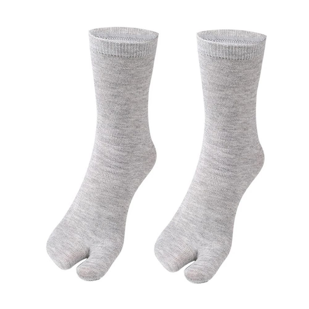 Unisex Flip Flop Sandal Sock Polyester Clog Socks Elastic Split Toe Socks Sweaty Deodorizing Hallux Valgus Appliance Accessories