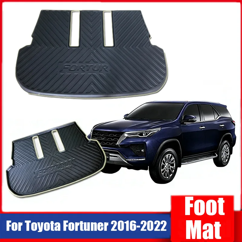 

Всепогодный водонепроницаемый износостойкий коврик TPE в багажник для Toyota Fortuner 2016-2022