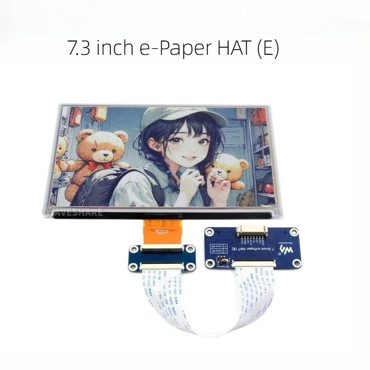 7.3inch 7-Color E-Paper Display Module 600x448 SPI