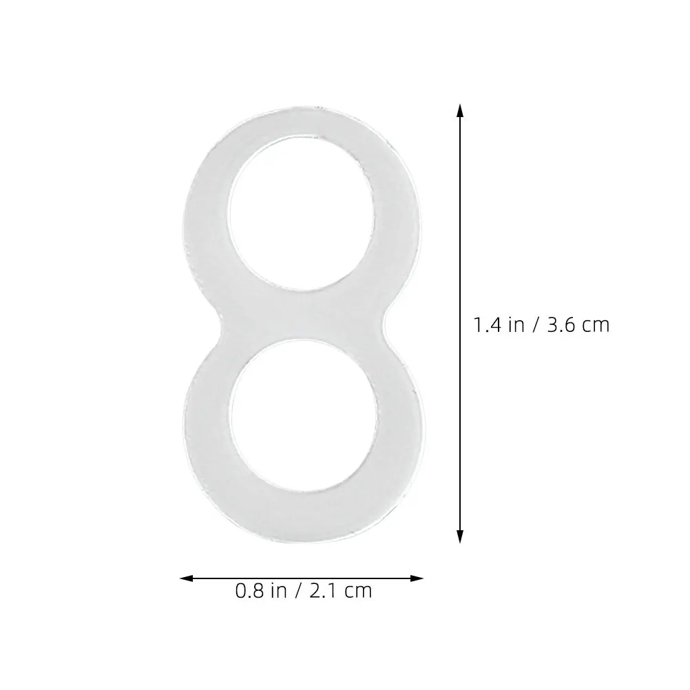 10 pz Anelli per allungamento dell'unghia del piede Correttore elastico per unghie incarnite in silicone per strumento per la cura del piede per la correzione dell'unghia del piede riccia