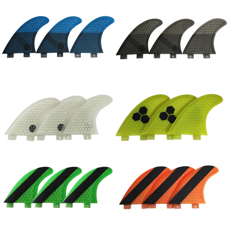 

Surf Fins UPSURF FCS 1 Fins G5/G7 Surfboard Fin 6 Colors Fiber Grip Surf Honeycomb Surf Accessories 3 Pcs/set Prancha de Surf