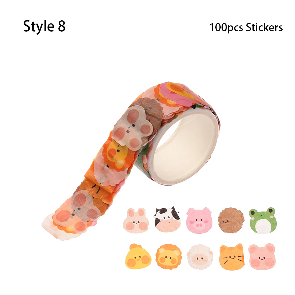 Selbstklebendes Briefpapier DIY Kawaii Tagebuch Etikett Scrapbooking Aufkleber Washi Tape Klebriges Papier