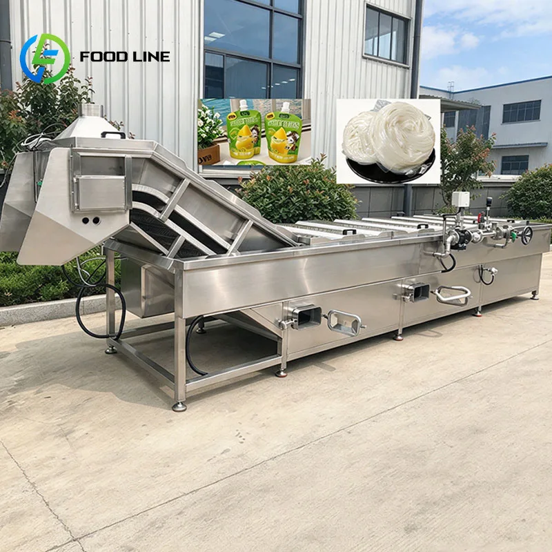 Industrial Food Sterilizer Water Bath Pasteurizer for Bottled Apple Juice and Grape Drinks Customized