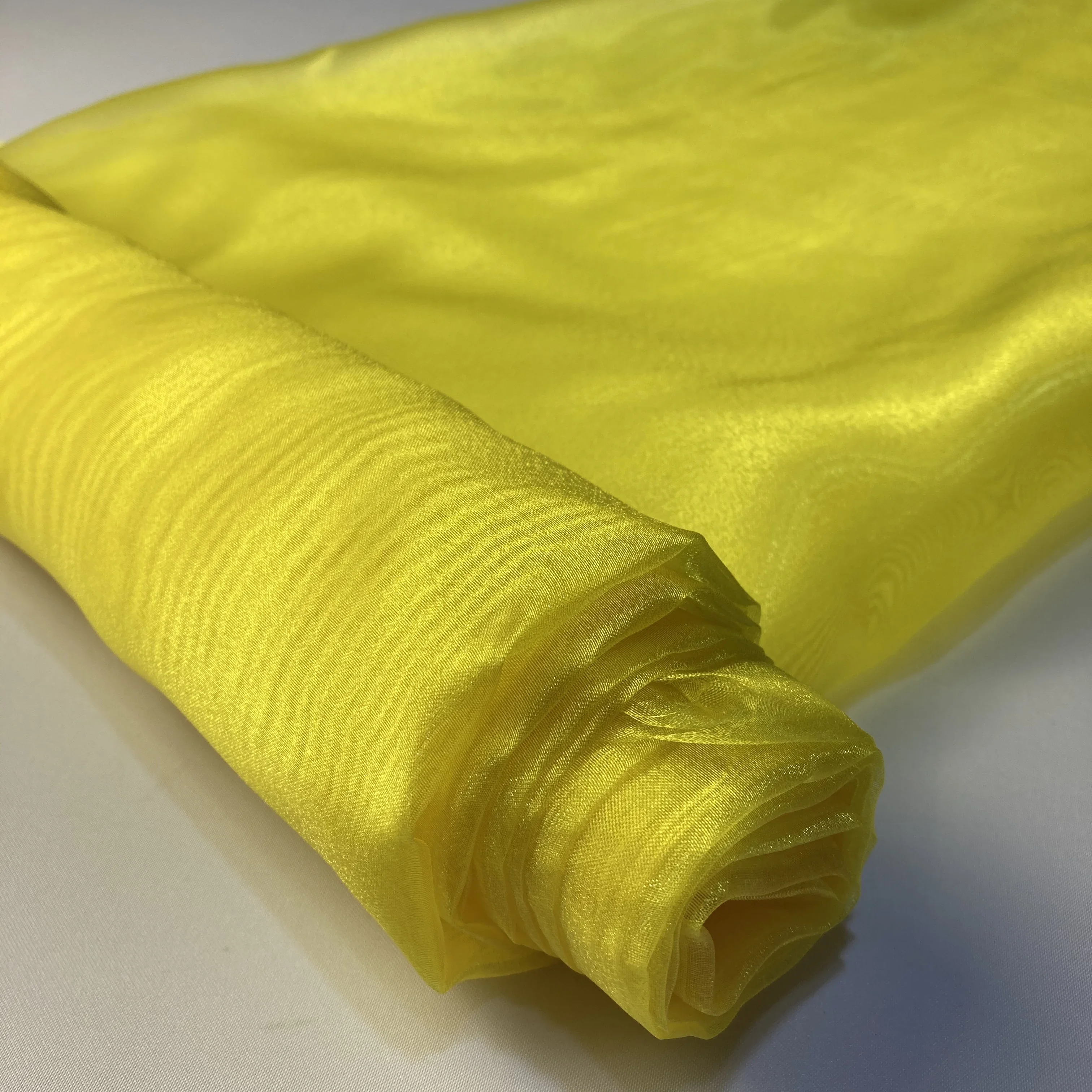 오간자 투명 원단 실 결혼식 드레스 이브닝 드레스 퍼프 스커트 장난감 장식 로리타 비탄성 원단