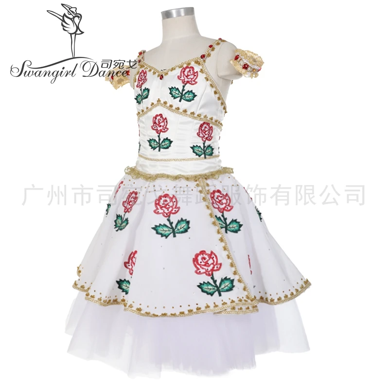 New Arrival Women The Awakening of Flora Professional Ballet Stage Cosutmes Tutu Dress BT4170