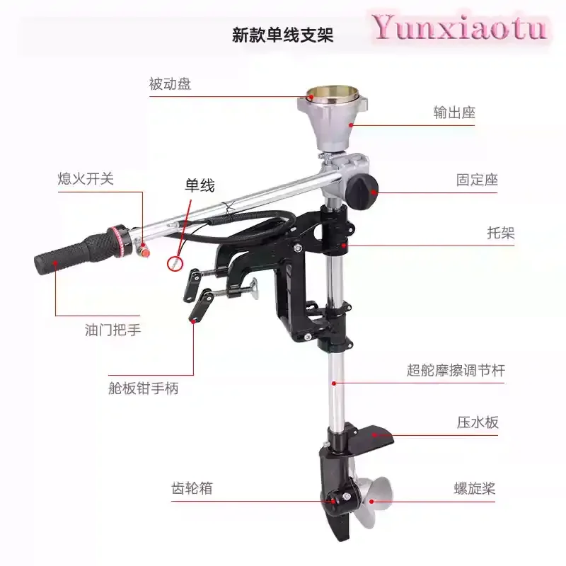 Marine Propeller Accessories Hanging Machine on-board Propeller Blade Hanging Machine Outboard Engine