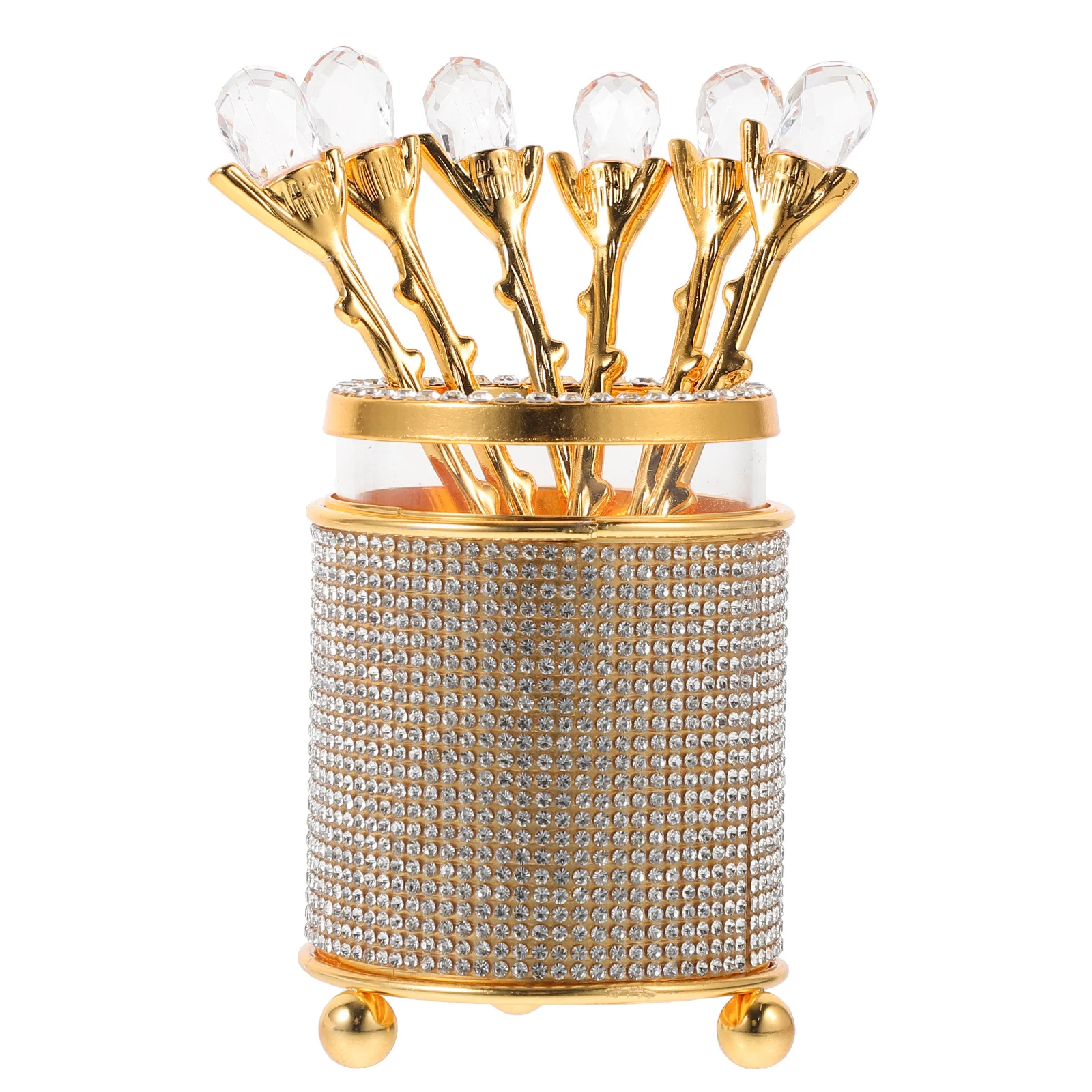 

1 set Spoon Set Metal For Coffee Tea Dessert Cake Stirring Kitchen Gadgets Long Handle Spoons Household Coffee Spoons