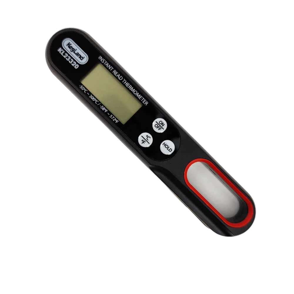 Kegland Digital Instant Read Thermometer With Folding Probe without battery