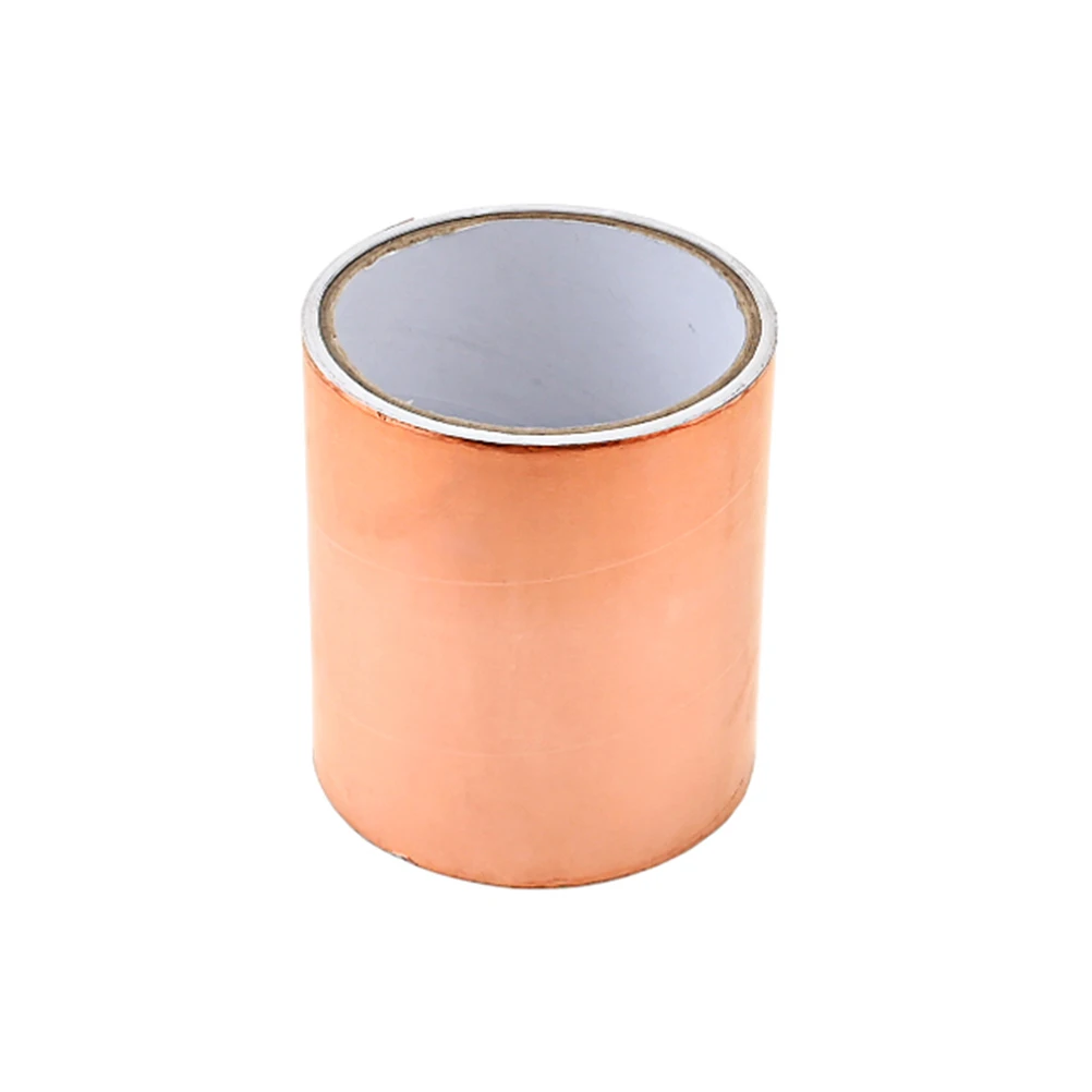 

Copper Foil Tape Shielding Electromagnetic Guitar Bass Conductive Electrical DIY Pickup Accessories Mosaic Craft