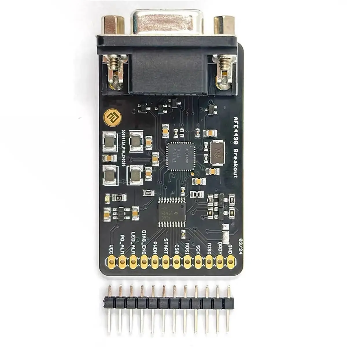 

Модуль Digital Essentials AFE4490: Полностью интегрированный аналоговый фронтенд AFE