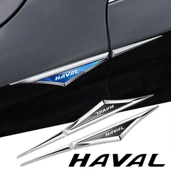 2pcs alloy car stickers car accsesories accessory for haval f7 f7x h2 h2s h5 h6 h8 h9 jolion