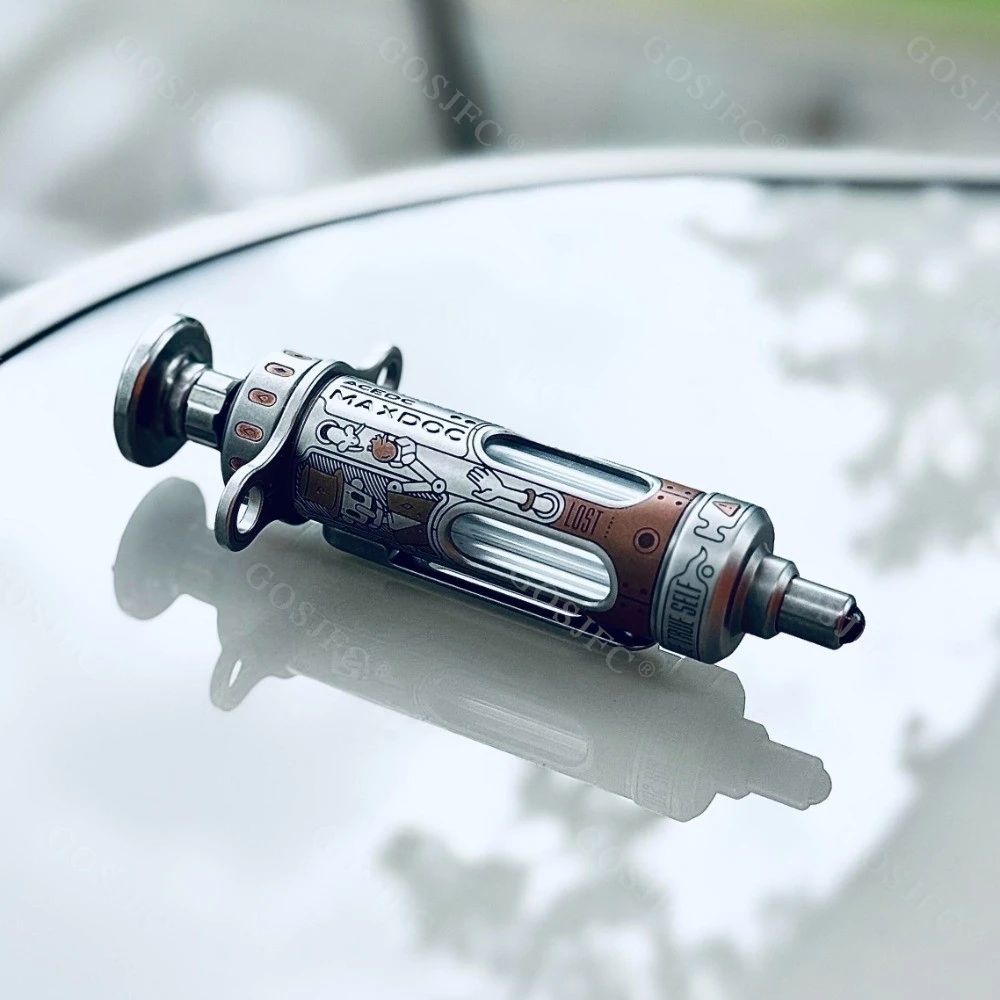 ACEdc & One Bean MAXDOC Magnetic Levitation Titanium Push Slider Stress Release Toy EDC Tool Anxiety Relief Gadgets