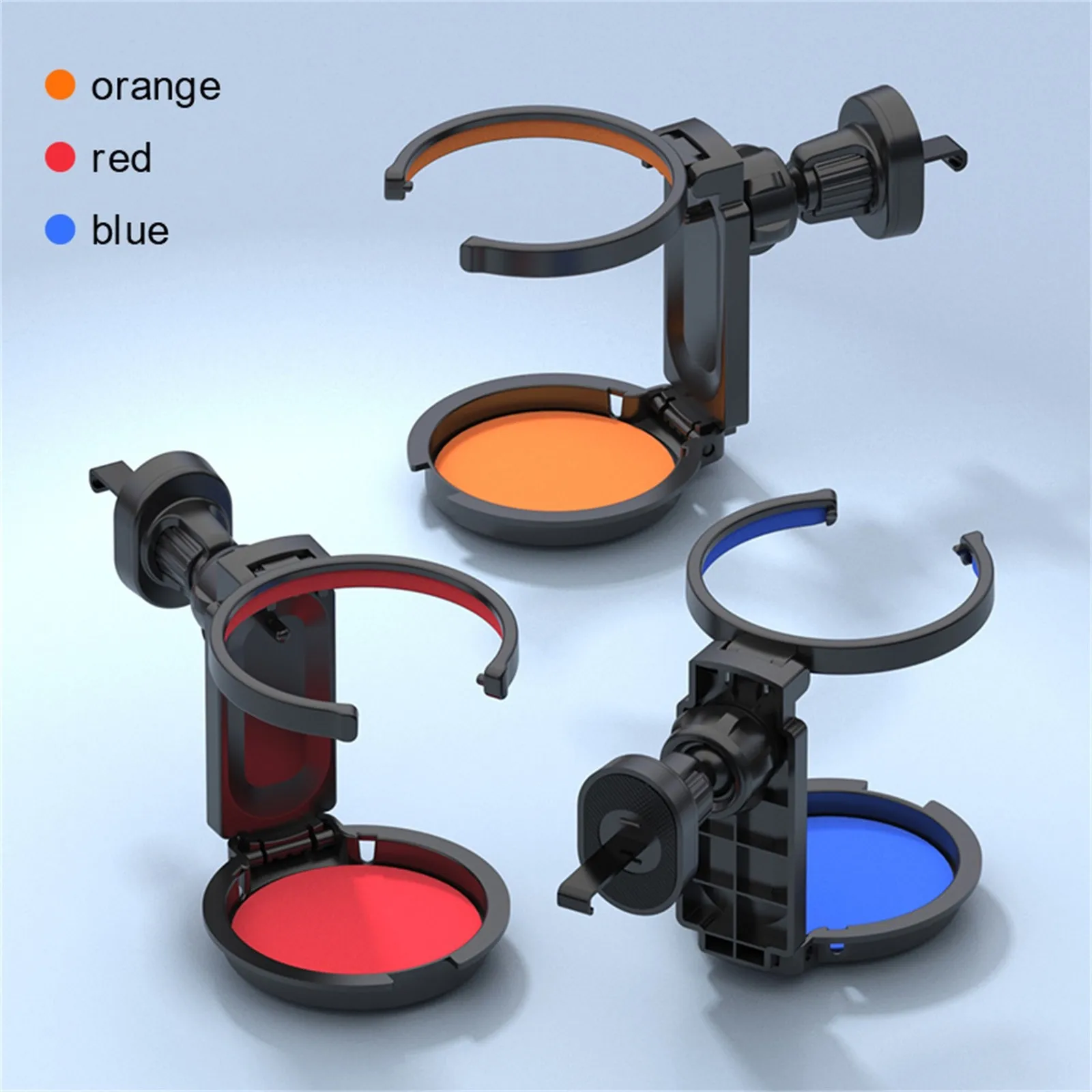 

New Car Water Cup Holder Multi-Functional Collapsible Car Air Outlet Beverage Holder Ashtray Fixed Frame Cross-Border