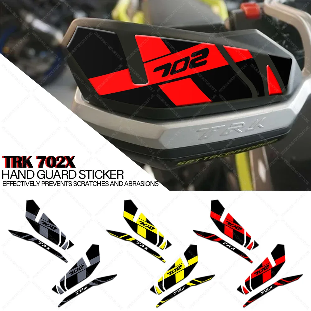 

For TRK 702X TRK702X Motorcycle Accessories Waterproof Protective Hand Guard Sticker 3D Epoxy Resin Protective Sticker