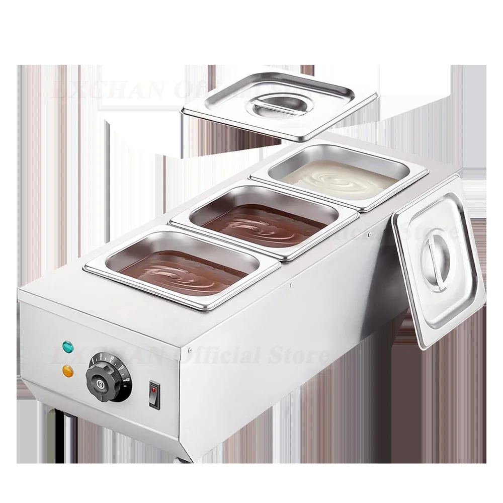 HomeWise Chocolate Melter con Control de Temperatura 30-85 ° C 3L de capacidad para fundir chocolate para hacer dulces/calentador de chocolate para hornear