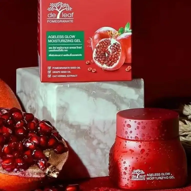 タイ産のザクロ＆タナカ配合フェイスクリーム、保湿・栄養・抗酸化作用のあるフェイシャルクリーム、輝く均一な肌へ