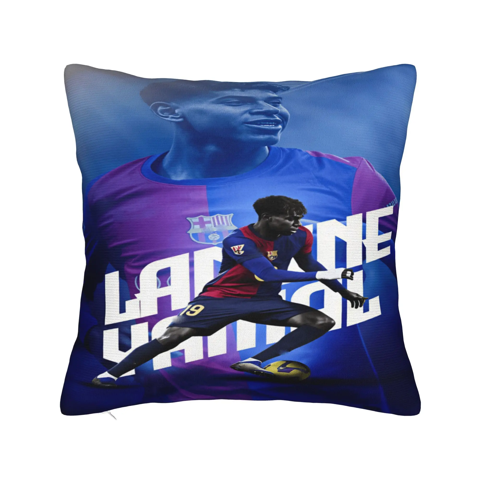 L-Lamine FootballStar y-Yamal Pillowcases  Cute Funny Pillow Case For Sofa Home Decoration Custom Pillow Cover