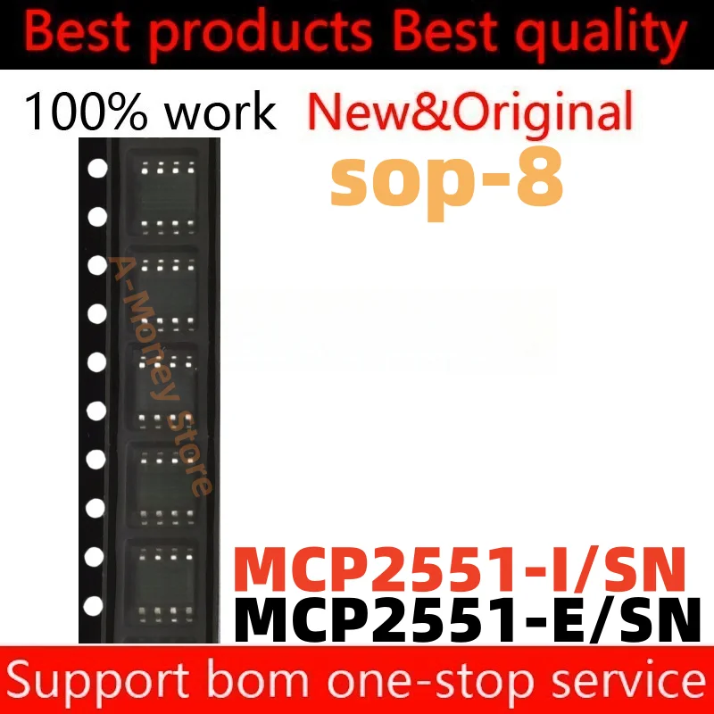 

(5pcs)MCP2551-E/SN MCP2551E MCP2551-I/SN MCP2551 sop-8
