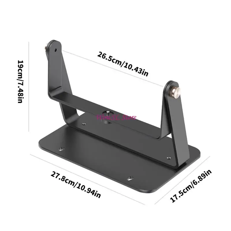 Double Rod Projector Mount 360 Spin 210 Adjustment Metal Stand HX5E