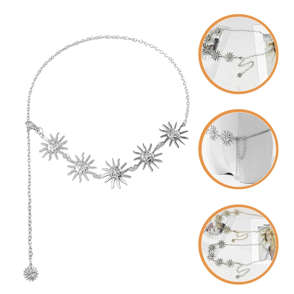 

For Women Metal Jewelry Belly Belt Summer Beachwear Accessory Waist Chain Belts Bikini Waist Chain