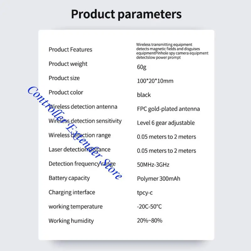 N84B Metal RF Signals وجدت كاميرات Hidded الكشف عن أجهزة المتتبعين