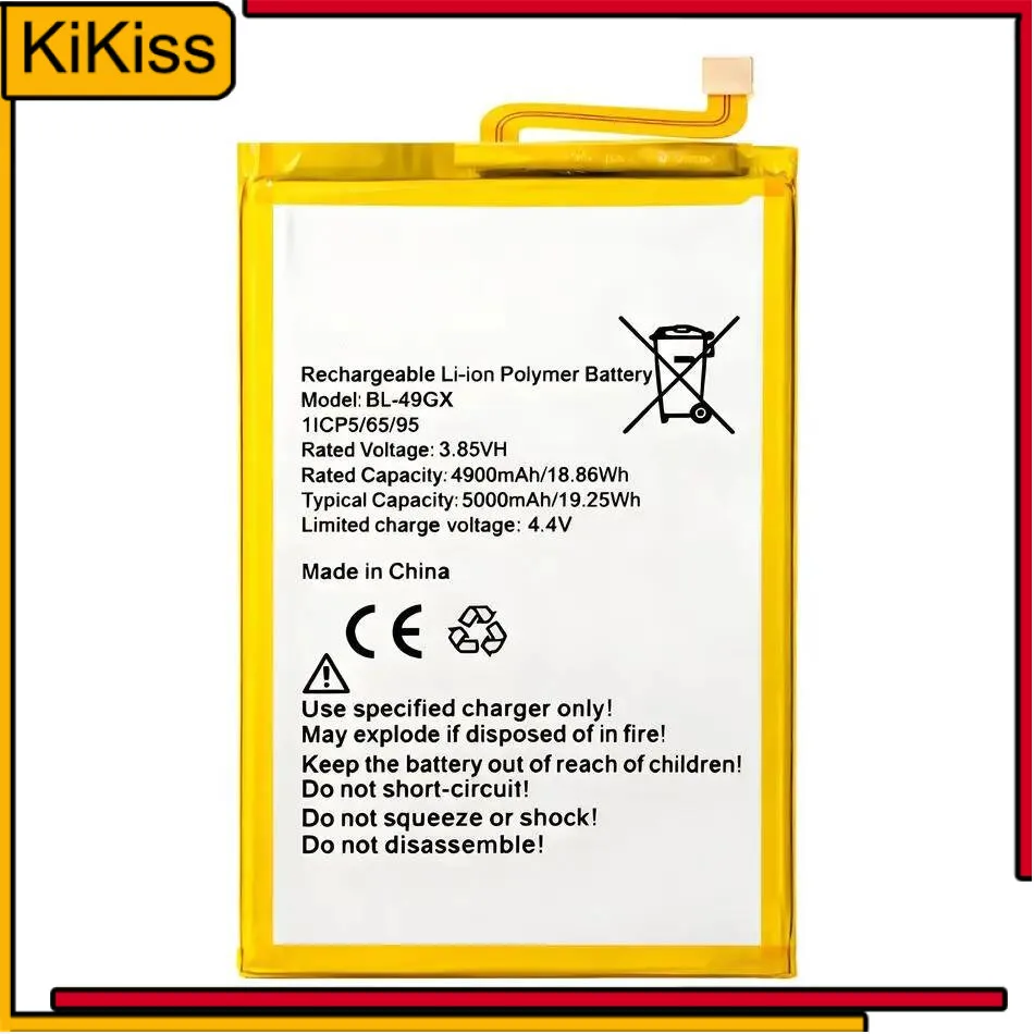 

Mobile Phone Battery BL-49GX 5000Mah For Infinix X690 Note 7 10 X657 X693 Note7 Note10 Hot 11S X6812 Zero X