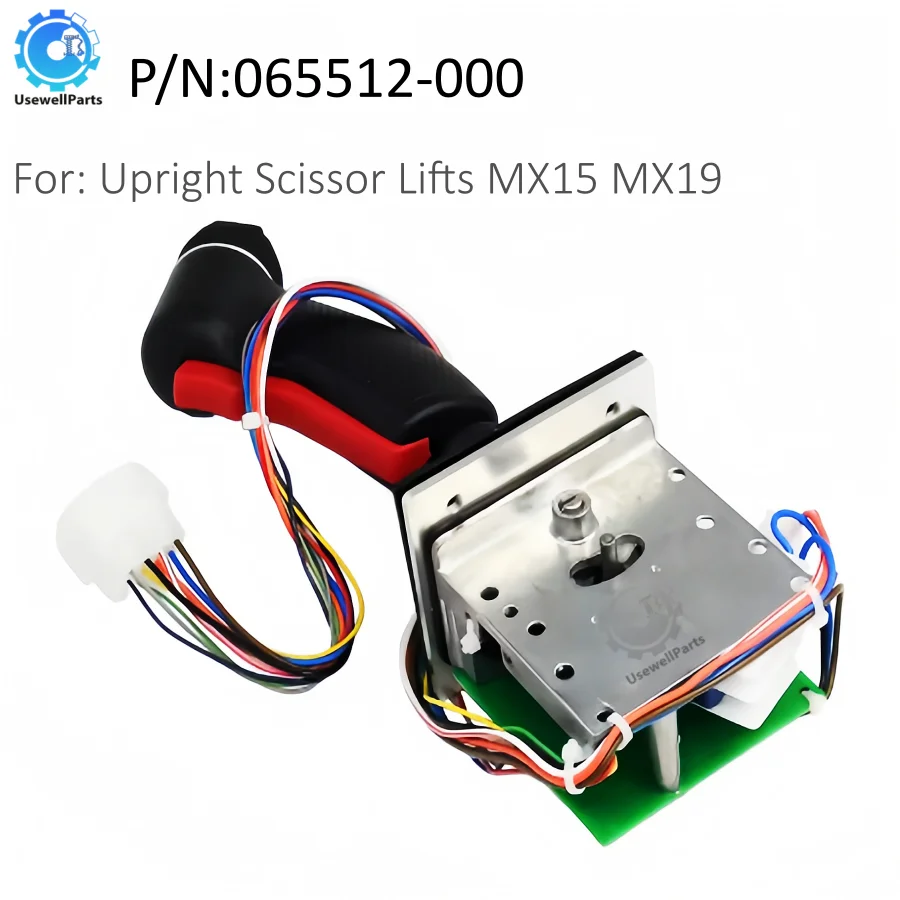 UsewellParts 065512-000 UpRight Joystick Controller Drive Steer 1 Axis Rocker Used For Upright Scissor Lifts MX15 MX19 X20N X26N