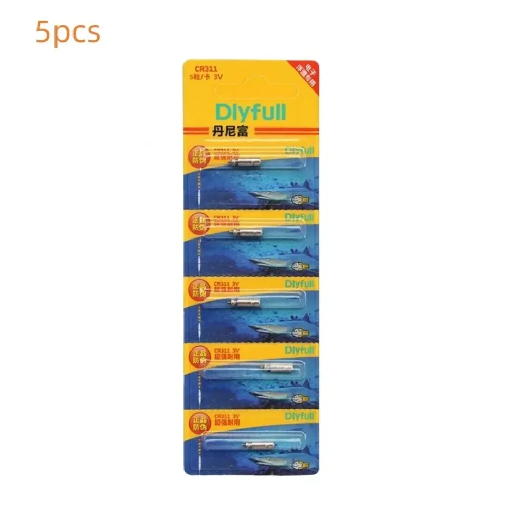 CR311 3V Luminous Battery for Night Fishing Float 5-100PCS Long Lasting Electric Fishing Float Accessories