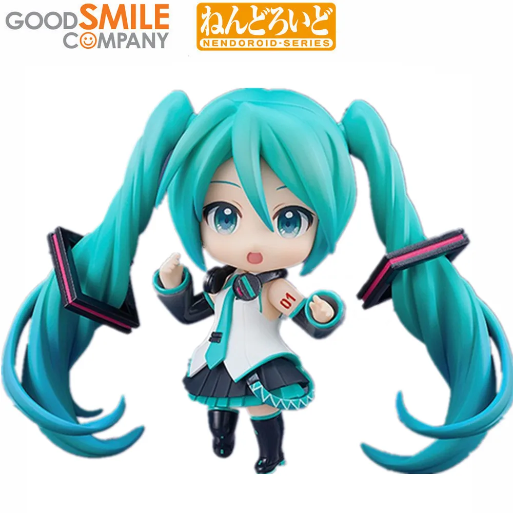 Original Hatsune Miku V3 Anime Figure Toys PVC Model Collection Vocaloid Kwaii Q Ver. Doll For Birthday Gift Action Figurine