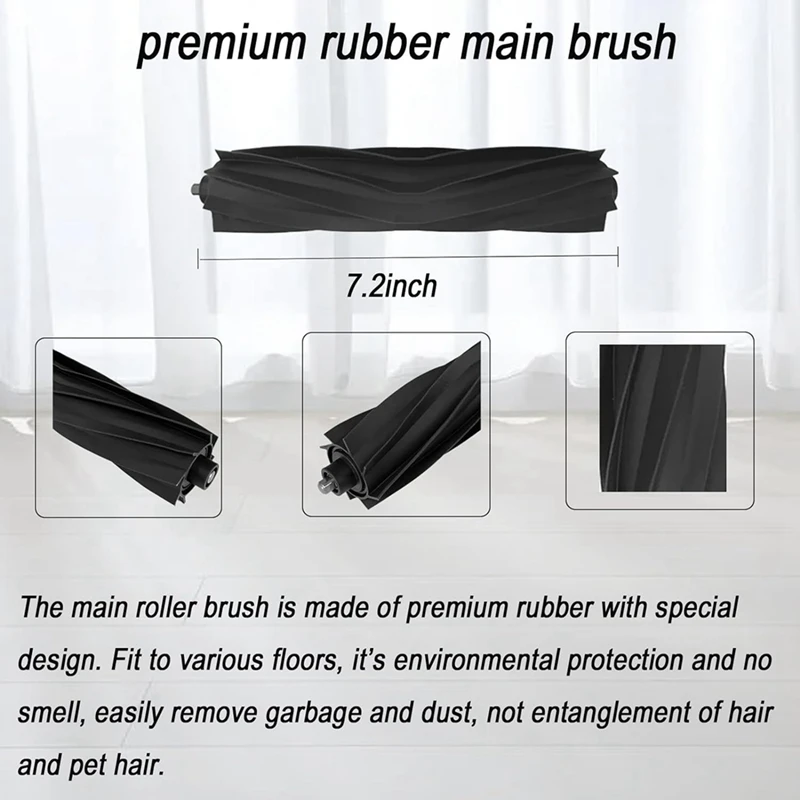 Kit parte di ricambio per Ecovacs Deebot T20 Omni/ T20 PRO/ T20 MAX spazzola laterale principale filtri Hepa Mop pad accessori