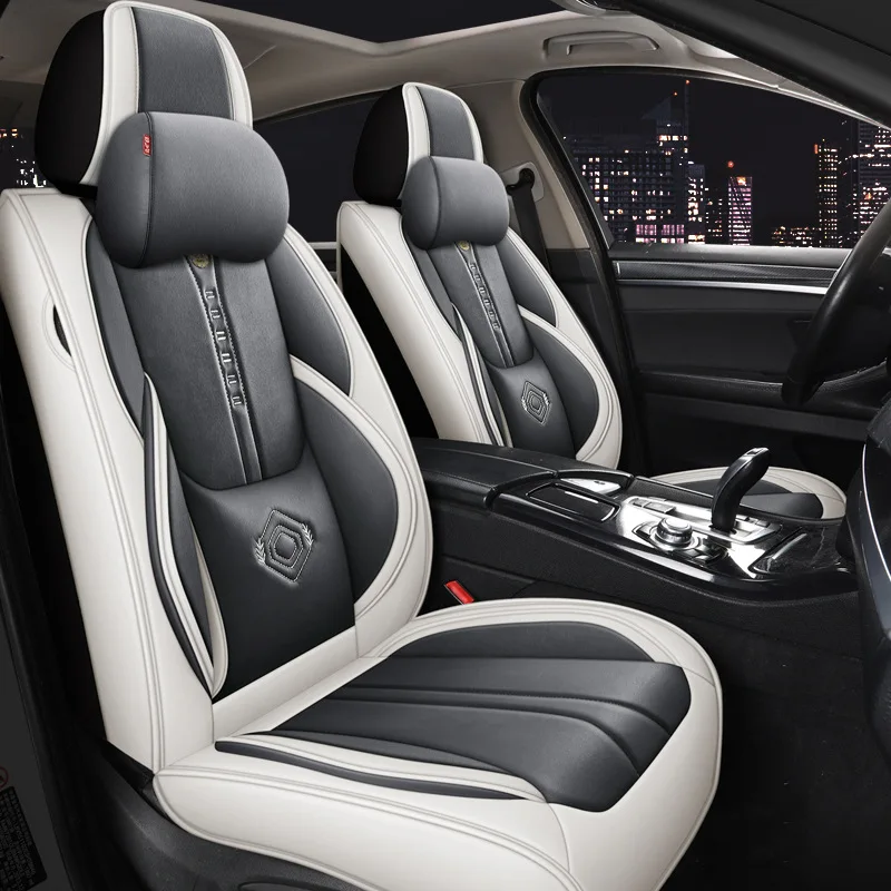 Water-washable Front Plush Car for SEAT Covers. Breathable Tech Fabric High Adhesion for Car Interiors Four-Season Universal Use