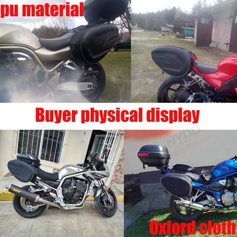 Universal Motorcycle Waterproof Racing Race Helmet Travel Bags Suitcase Saddlebags Back Seat Bag For BMW YAMAHA Honda