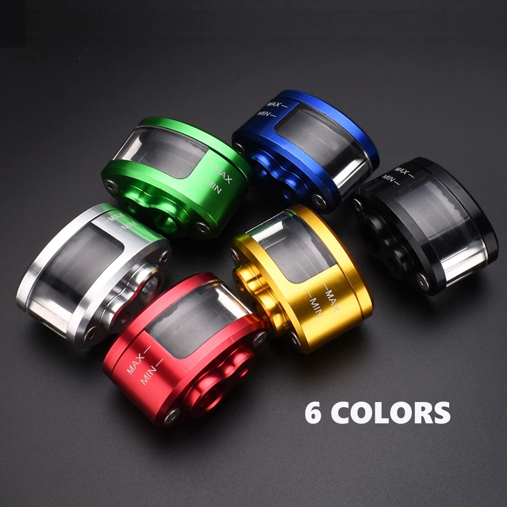 Motorcycle Brake Clutch Tank Cylinder Fluid Oil Reservoir Cup For Yamaha YZF R3 YZF R25 YZF R6 YZF 600R FZR 600 FZ600 2021 2022