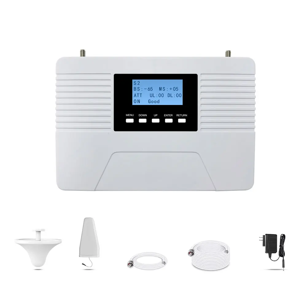 device for mobile network booster 1800/2100/2600MHz tri band repeater gsm receiver