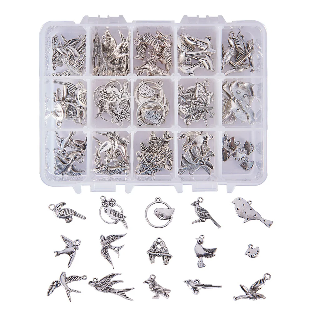 

90 шт. DIY смешанный узор, подвеска из сплава, подвески, аксессуары для изготовления ювелирных изделий для ожерелья, браслета, подвеска из сплава, подвеска