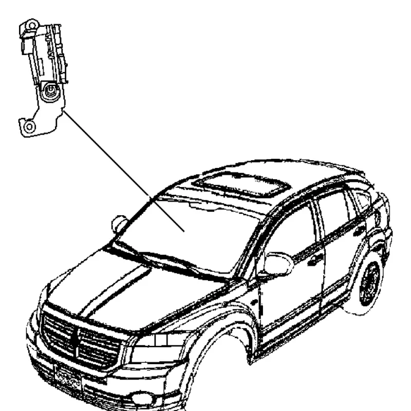 Electronic Stability System Control Module Fit for Jeep without mounting bracket 56029429AA