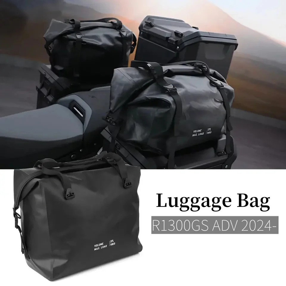 

Новый мотоциклетный боковой алюминиевый чехол-вкладыш, сумка 37 л, верхняя сумка для багажа, сумки для хранения для BMW R1300GS ADV R 1300 GS Adventure 2024 2025