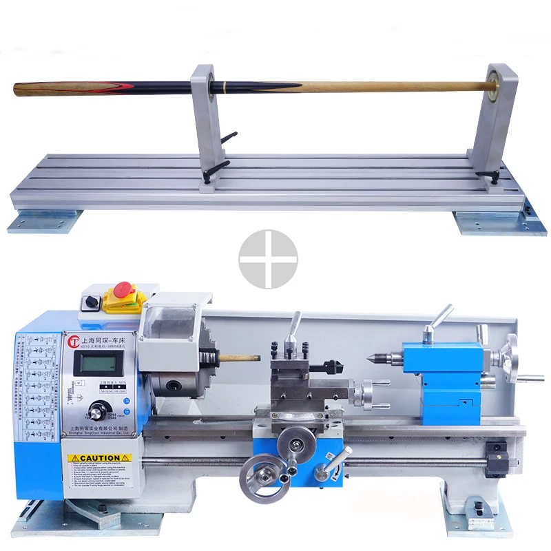 Common 210 Automatic Bench Lathe for Wood Working and Repair Pool Cue