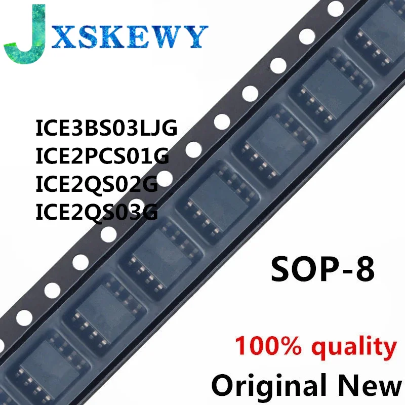 5 unids/lote nuevo y original ICE2PCS01G SOP8 ICE2PCS01 SOP 2PCS01 SOP-8 ICE2QS02G 2QS02G ICE2QS03G 2QS03G ICE3BS03LJG 3BS03LJG