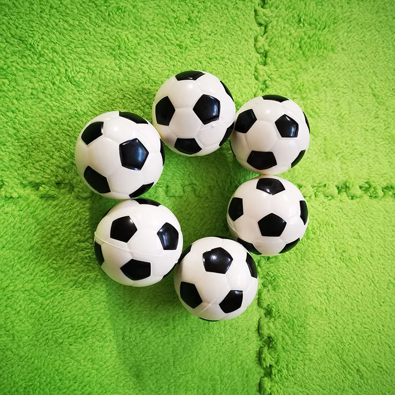 6pcs 6.3cm Funny Basketball Football Anti stress Relief Ball Soft Foam Rubber squeeze Balls Toys for Children Kids