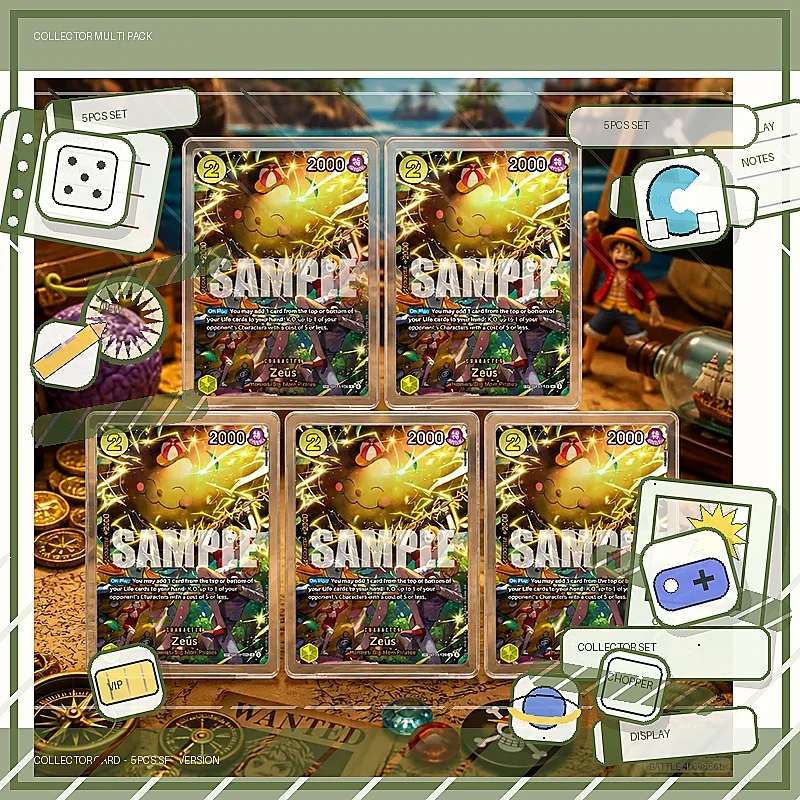 

Zeus OP11-106 en DIY OPCG Collection Cards Self Made Single Card Classic Game Anime Card Gift Toy 5PCS 10PCS Set