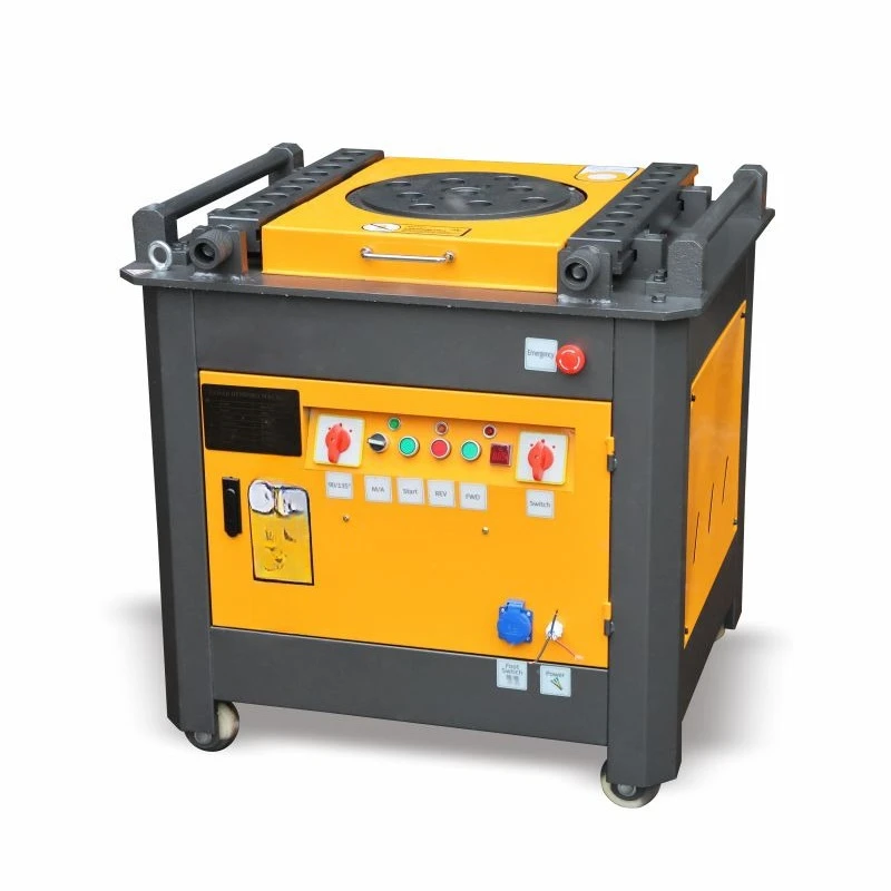 Construction Tools Heavy Automatic GW42 6-42mm Bending Equipment Deformed Steel Rebar Bending Machine