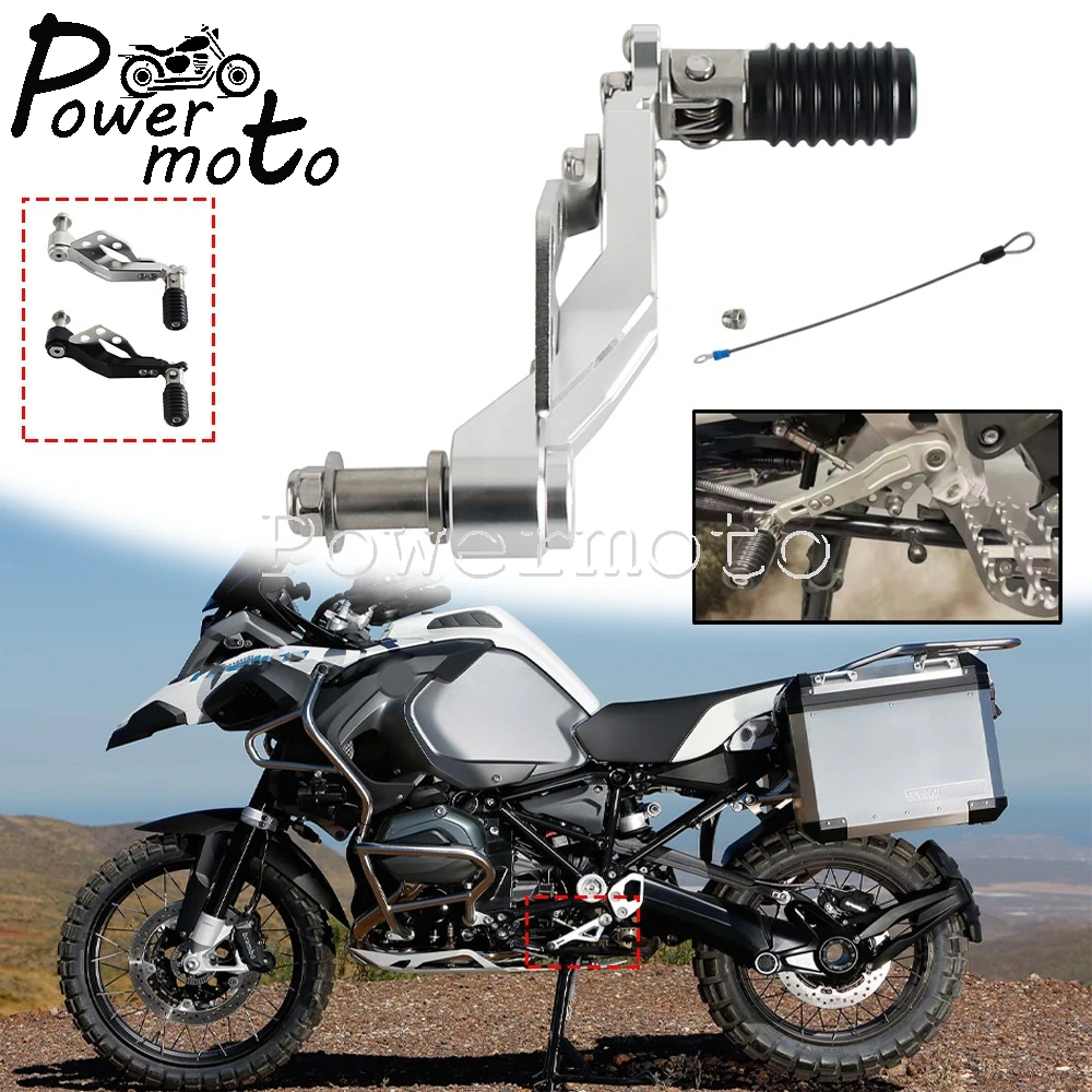 

Для BMW R1200GS R1250GS R 1250GS Adventure R1200 GS ADV 2014-2022: Алюминиевый регулируемый складной рычаг переключения передач (педаль) в сборе