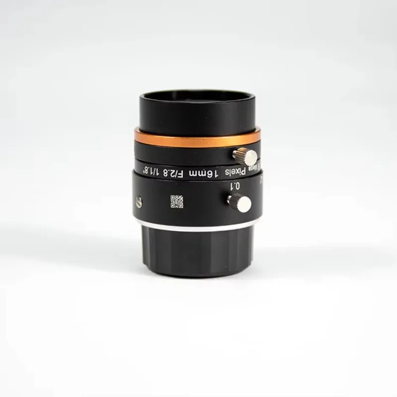 MVL-HF1628M-6MPE High Performance 16mm Fixed Focus Manual Iris C-Mount Lens For Machine Vision Camera