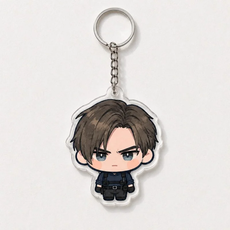for Popular Game RE Leon S Ada Wong Ashley Graham Peripheral Acrylic Keychain Backpack Accessories Exquisite Festival Gift