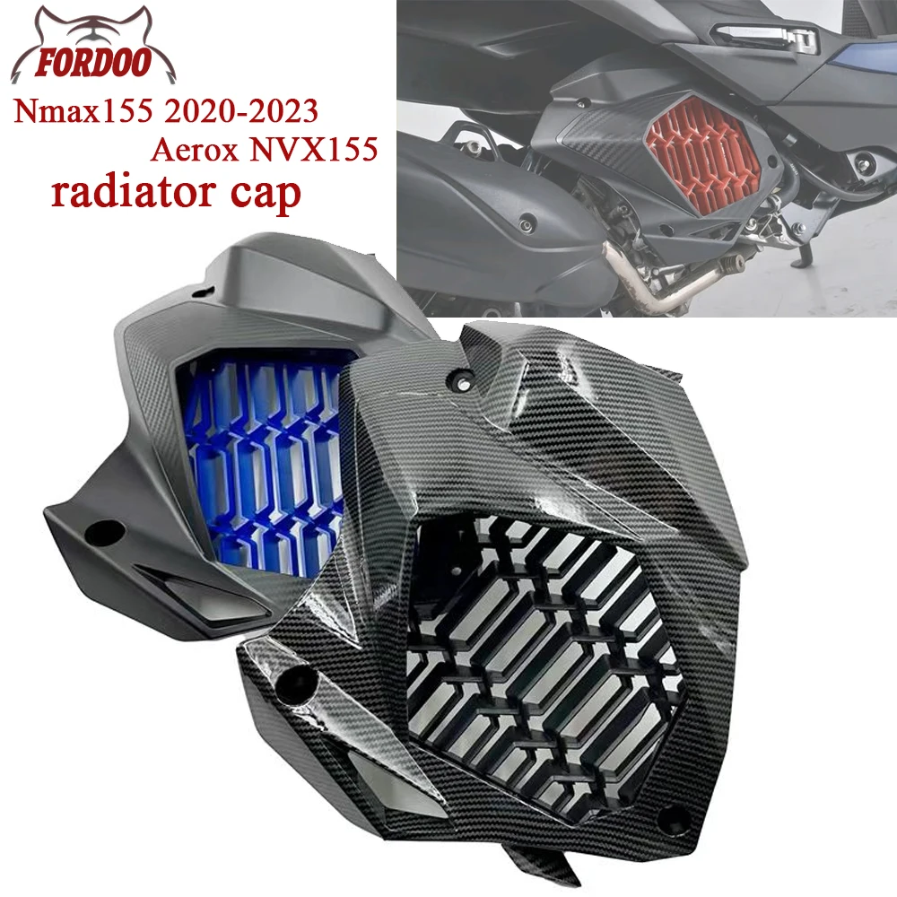 FOR YAMAHA NMAX155 N-MAX 155 2021 2022 2023 Aerox NVX 155 Motorcycle Radiator Grille Cover Guard Protector Radiator Panel Cover