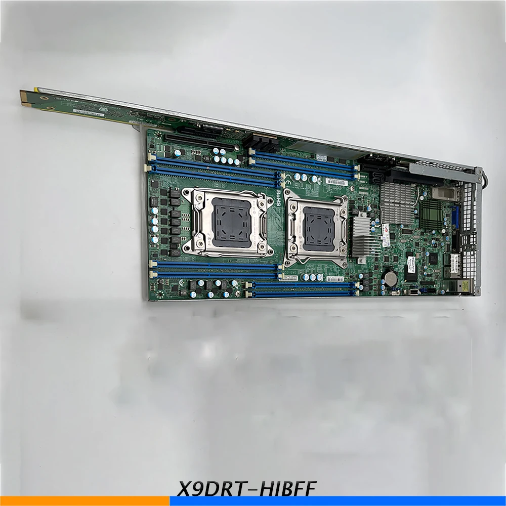 Blade Server Motherboard For Supermicro X9DRT-HIBFF X9DRT-HBFF C602 LGA 2011 256GB DDR3 Support E5-2600 High Quality