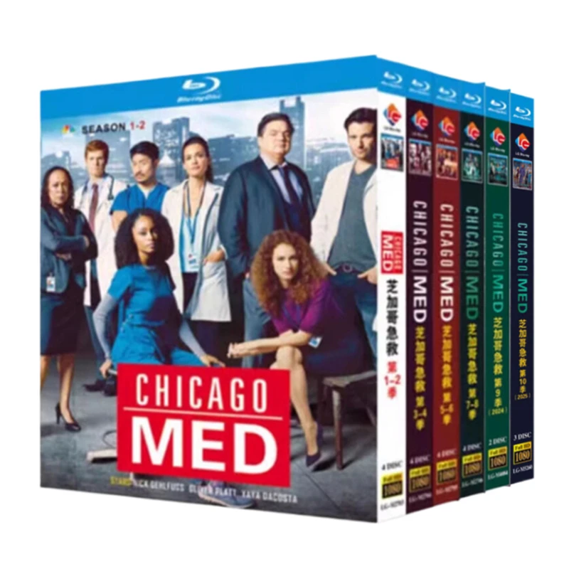 Фото Чикаго Мед (Chicago Med) Сезоны 1-10 на Blu-ray дисках