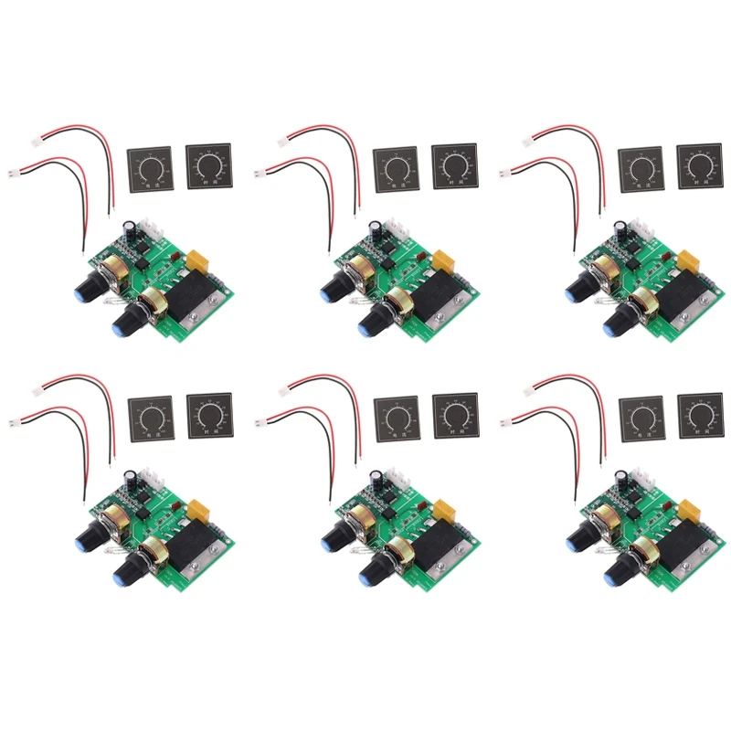 6X Spot Welding Machine Time Relay Control Board Current Transformer 100A SCR