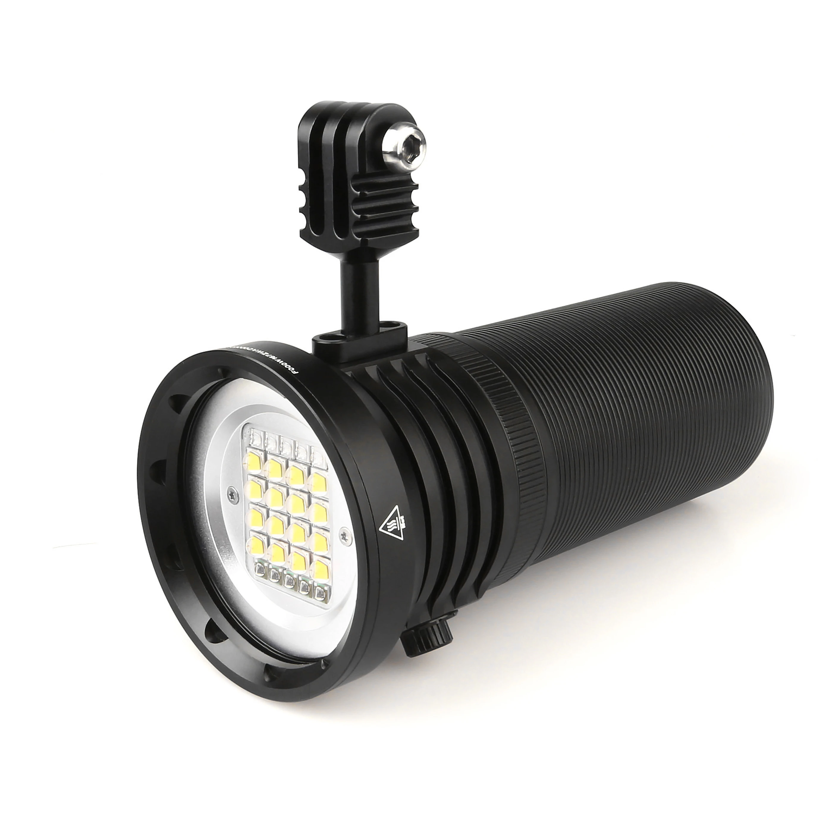 

Smart Rechargeable Dive Torch, 13000 Lumens with Locking Switch & Temp Control